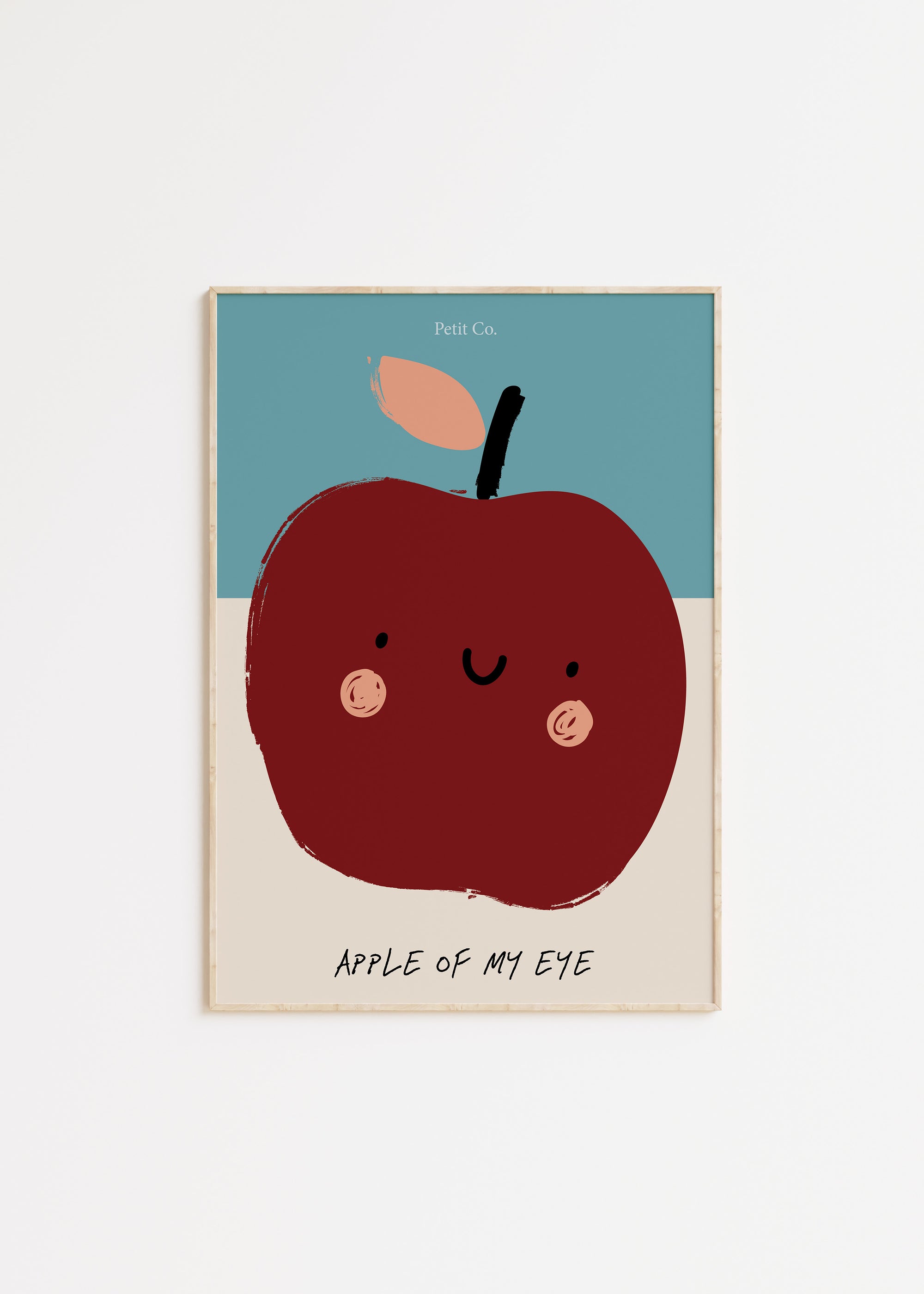 Apple Of My Eye Kids Wall Art For Boys Room