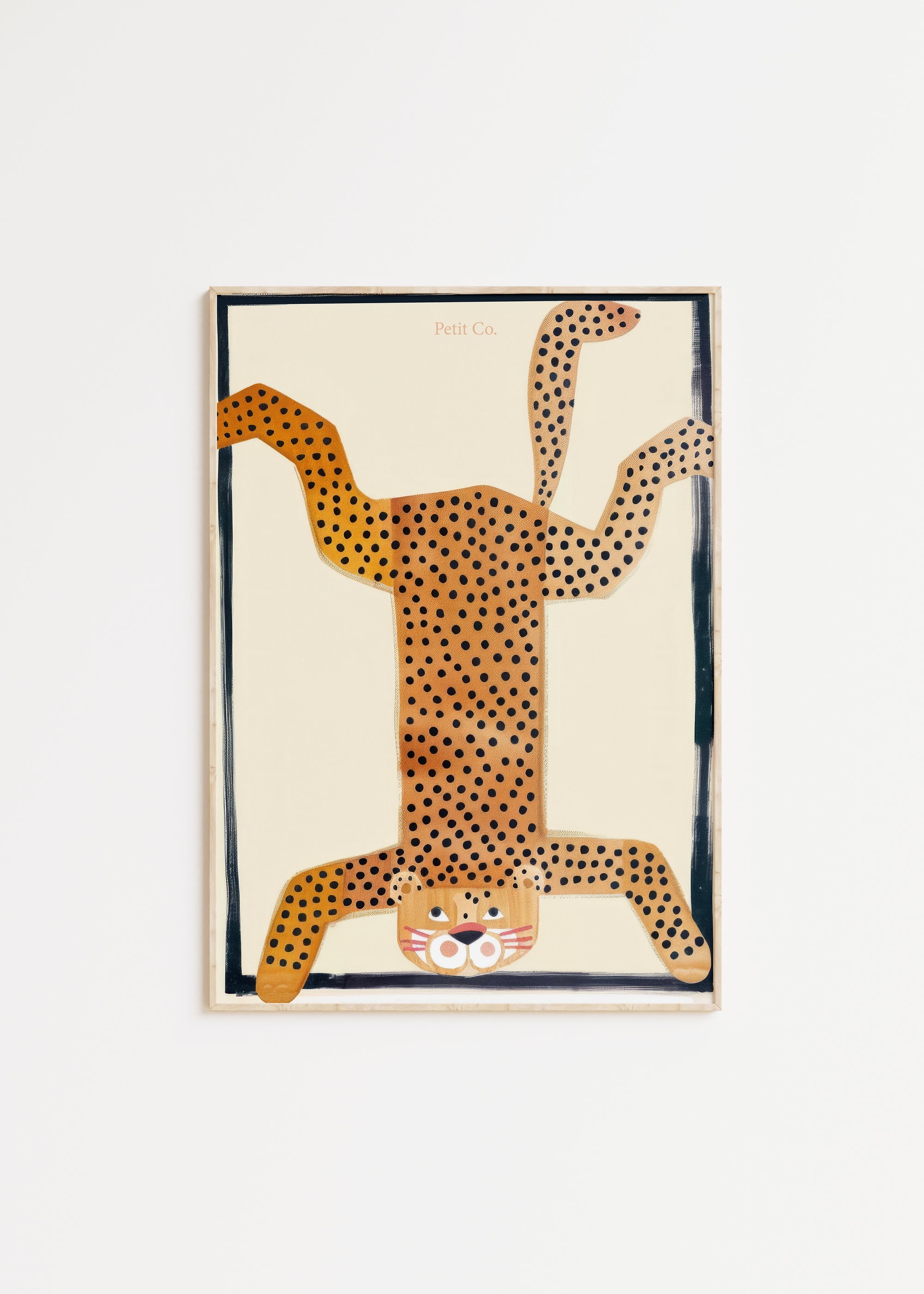 Leopard Animal Kids Wall Art - Petit Co.
