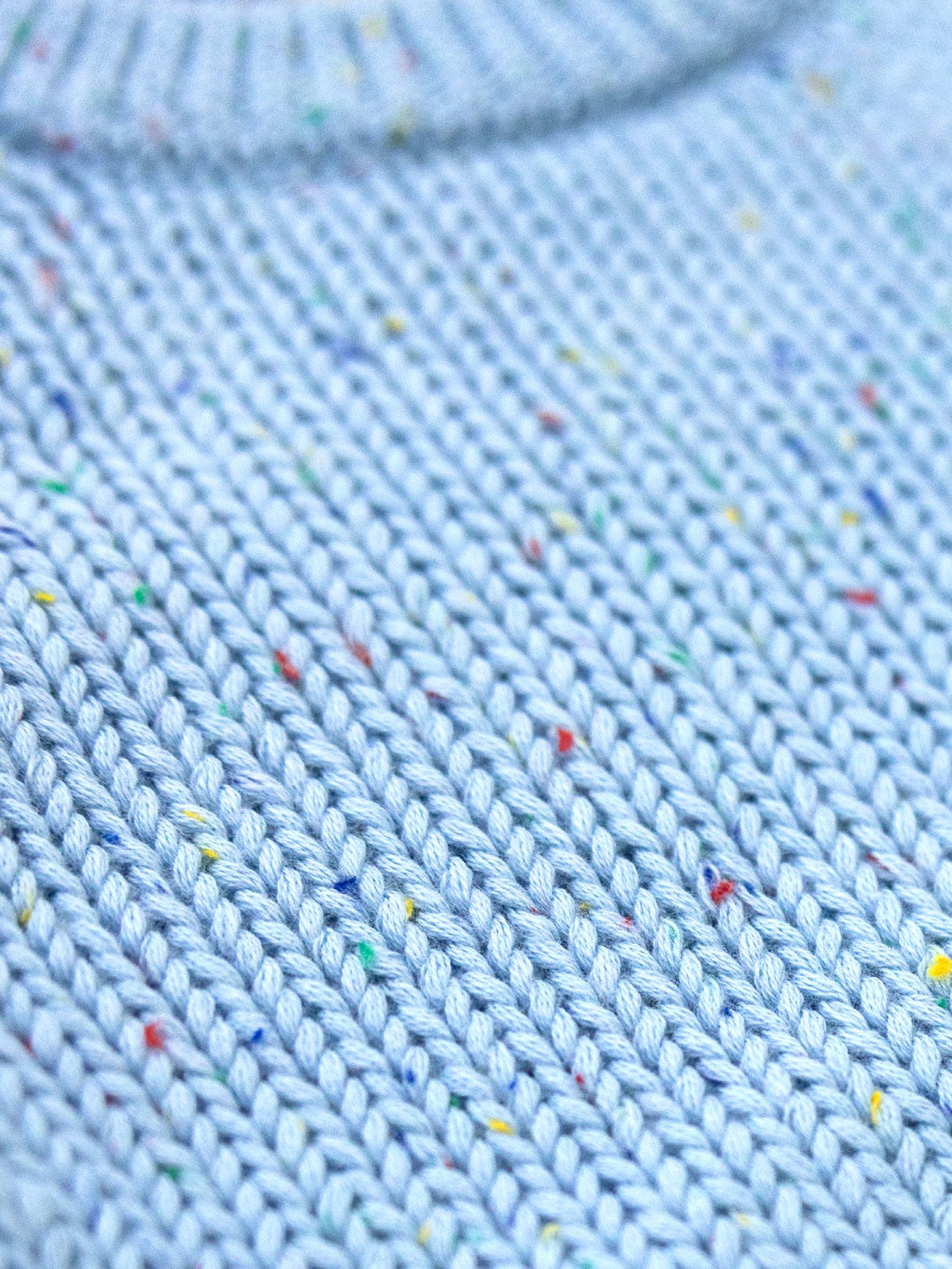 Levi Chunky Knit - Blue Sprinkle