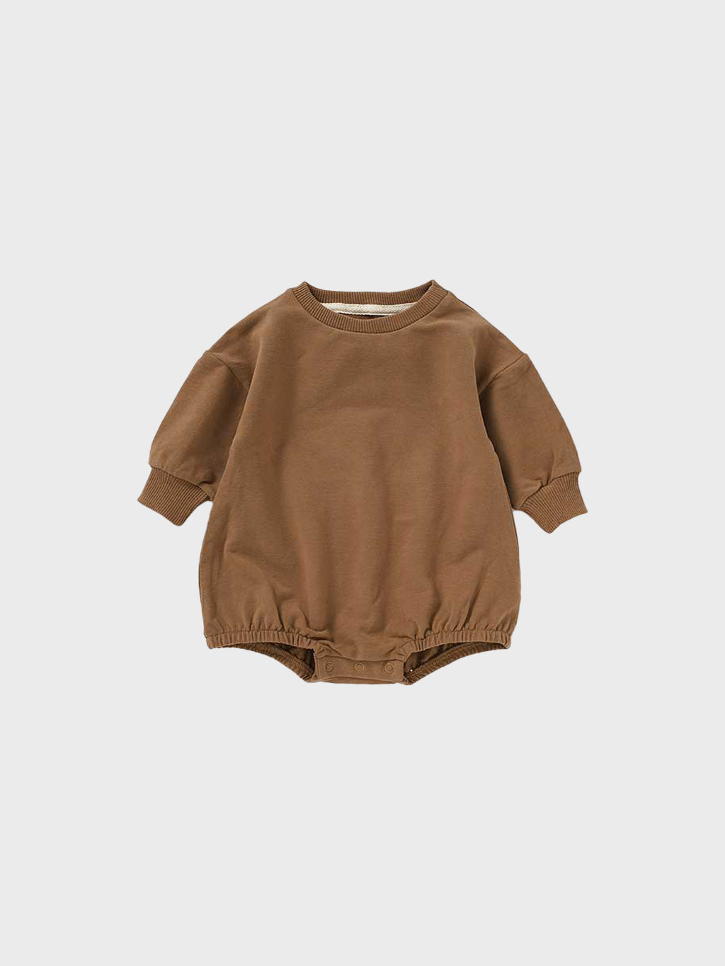 Jagger Trackie Romper - Chestnut