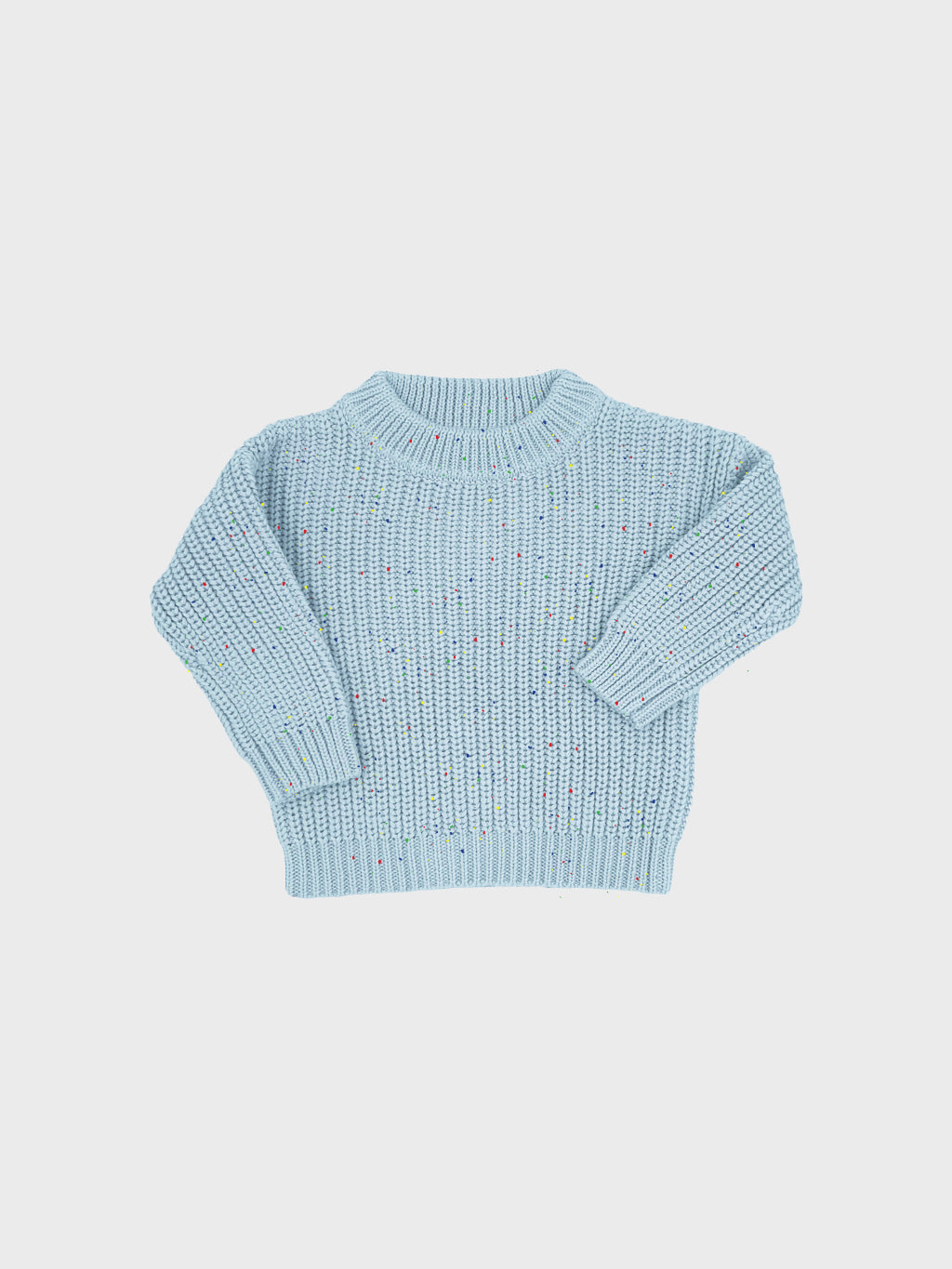 Levi Chunky Knit - Blue Sprinkle