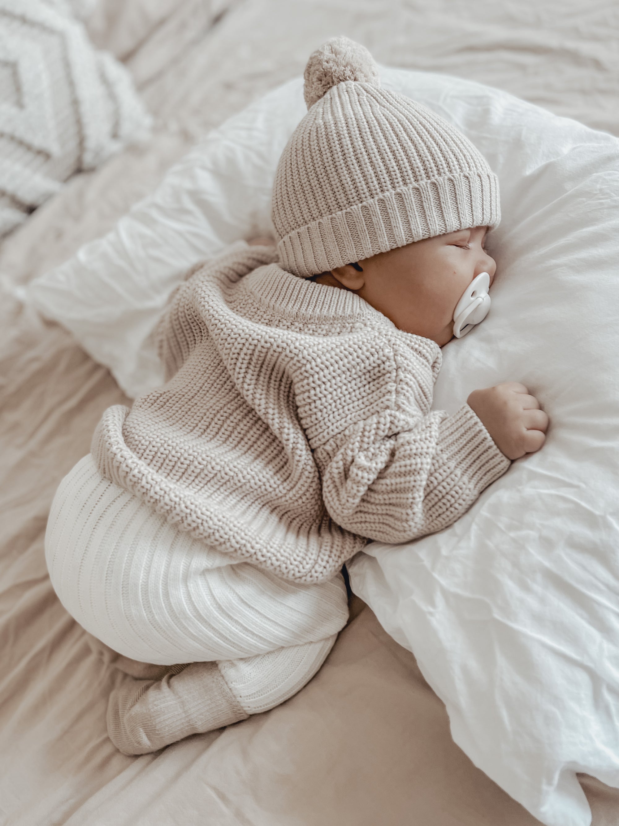 Iggy Chunky Knit (Beige)