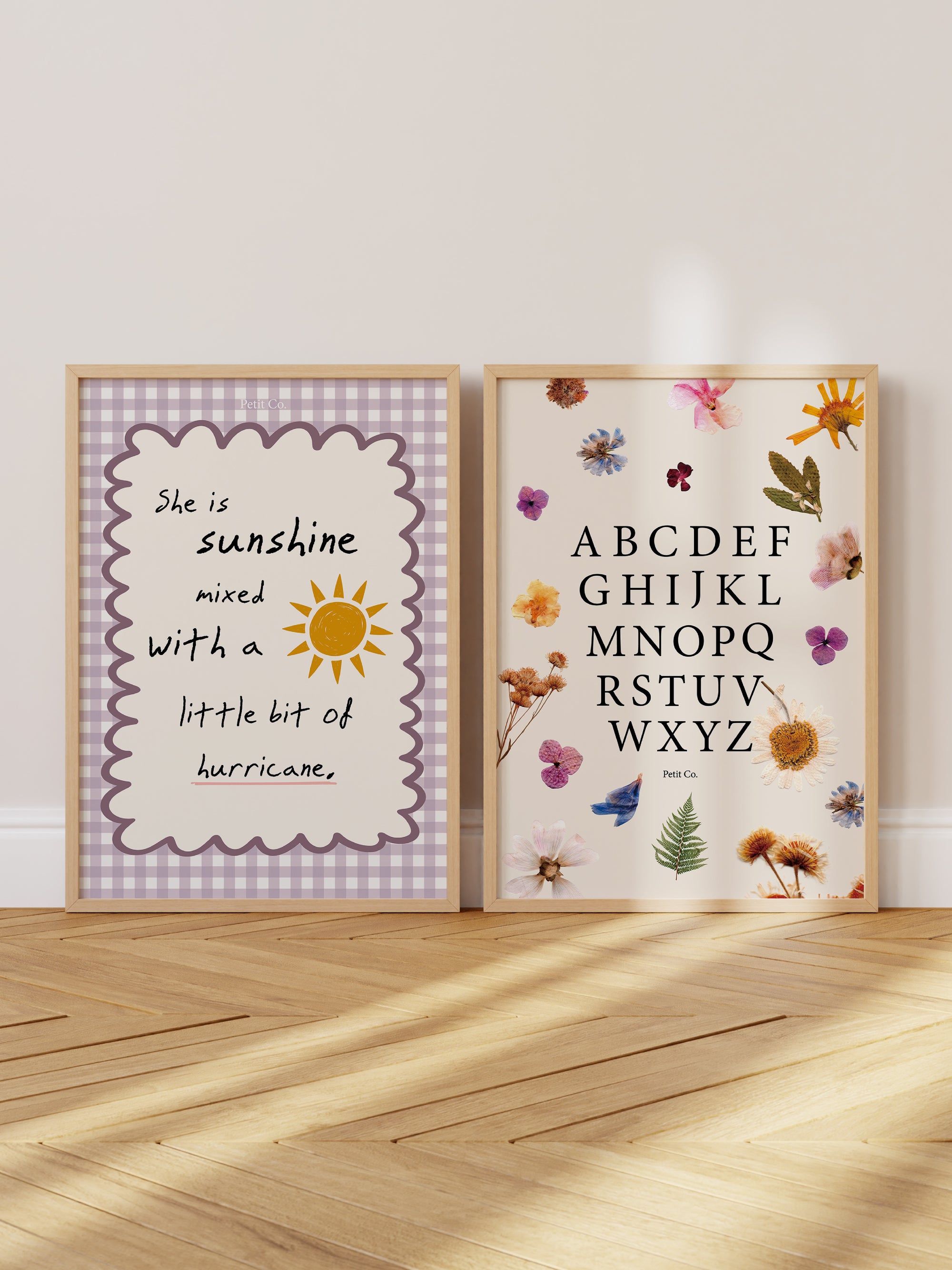 She Is Sunshine Kids Wall Art