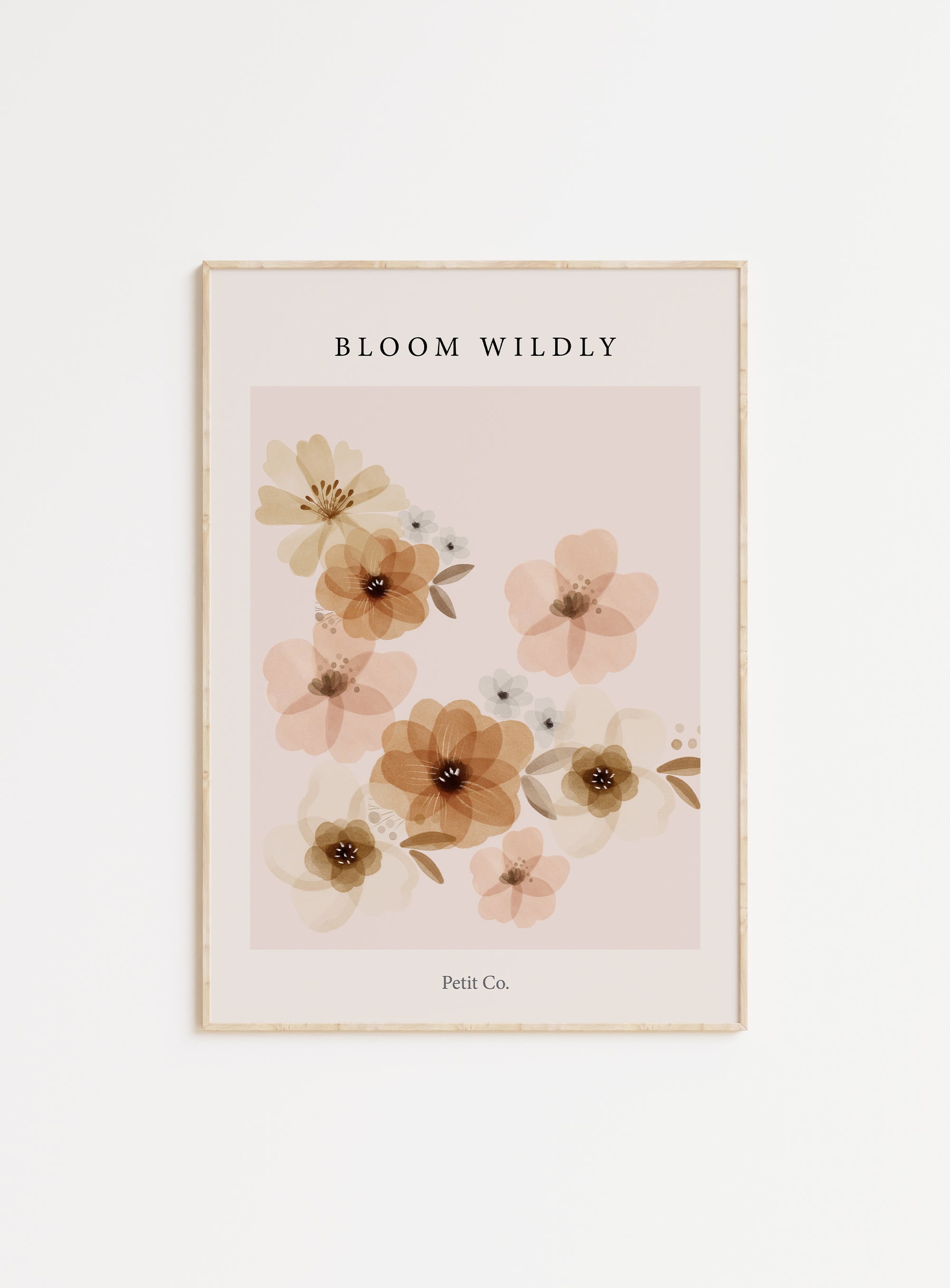 Bloom Wildly Kids Wall Art