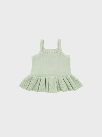 Penny Frilly Top - Moss