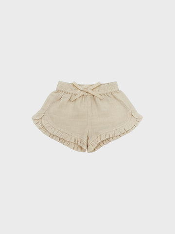 Inka Frilly Shorts (Natural)