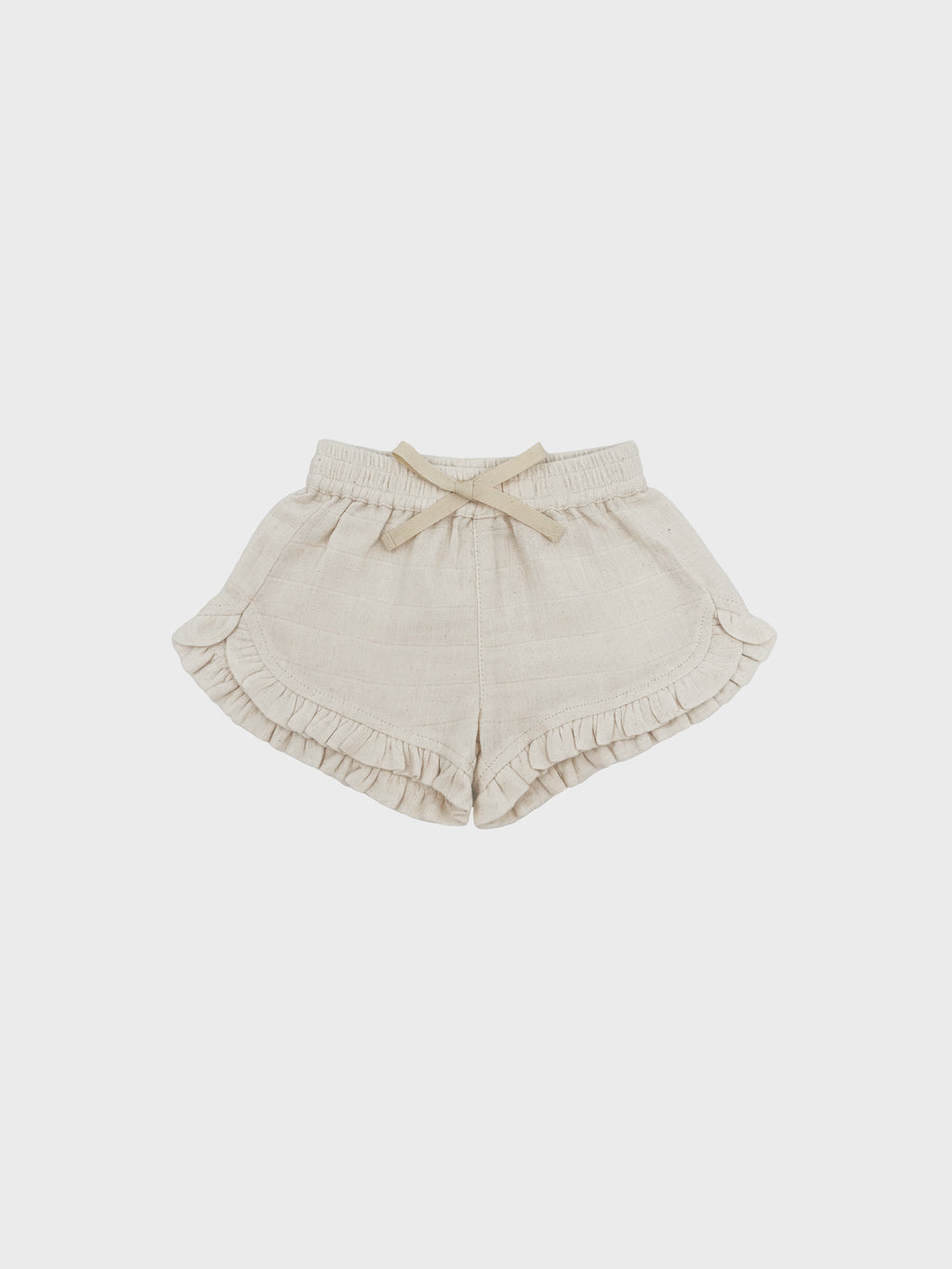 Fleur Frilly Shorts (White)